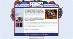 Desktop Screenshot of knittingcriations.com